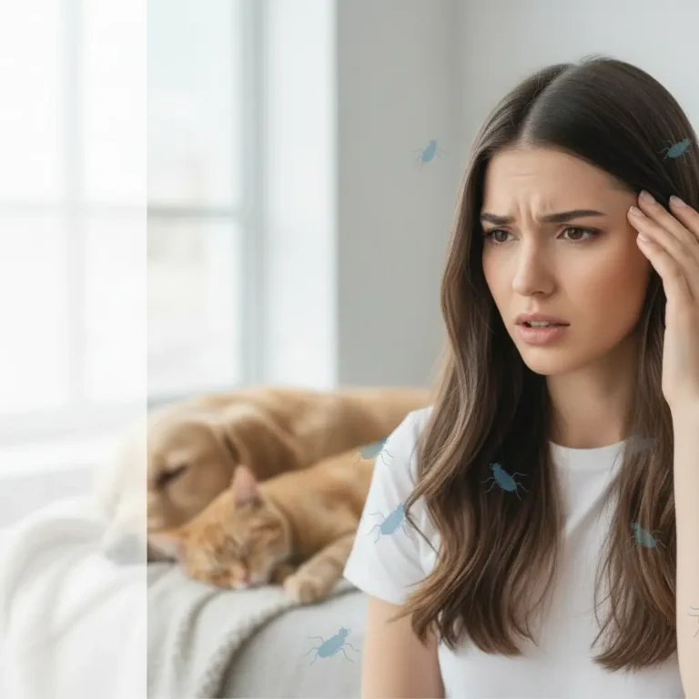 Can Fleas Live in Human Hair Causes, Risks, and Prevention