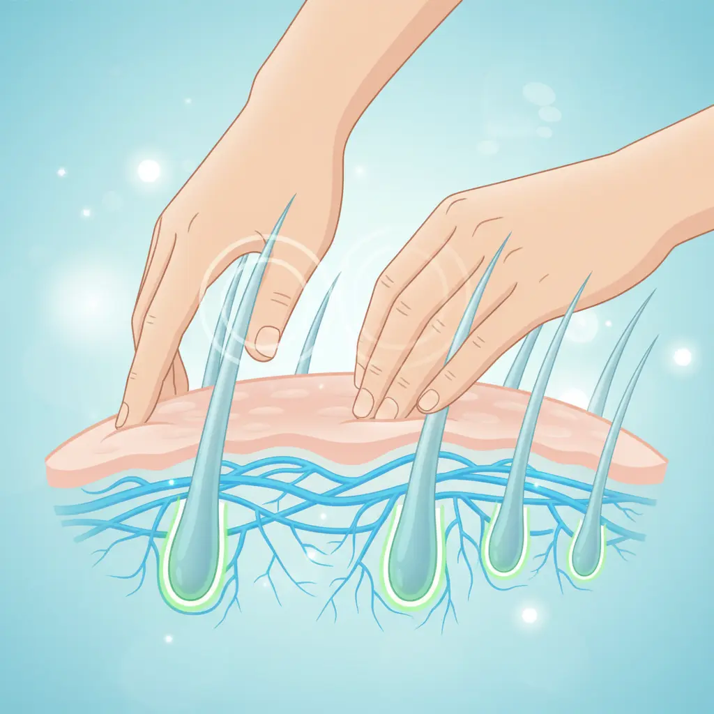 How Scalp Massage Improves Blood Circulation for Hair Growth