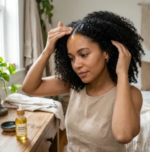 How to Apply Castor Oil on Low Porosity Hair
