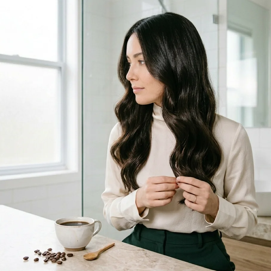 Coffee Rinse for Hair Does It Boost Shine