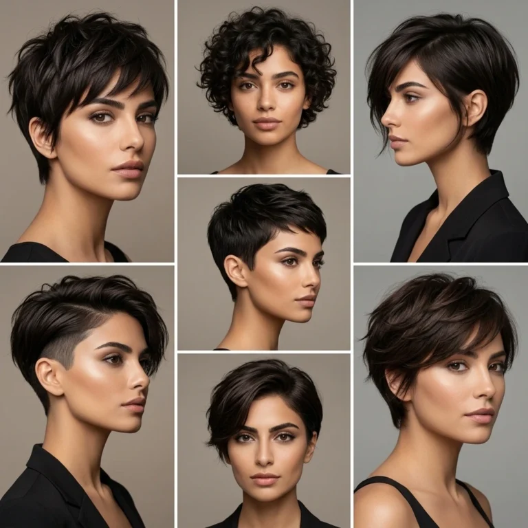 Celeb-Inspired Pixie Cuts for Thick Hair Stylish Short Hairstyles to Try