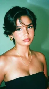 Long Pixie Haircut for Thick Hair