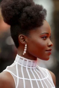 Lupita Nyong’o’s Textured Natural Pixie