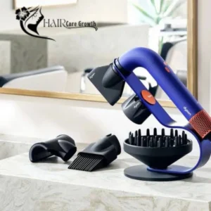 Diffuser, concentrator and comb attachments for a hair dryer